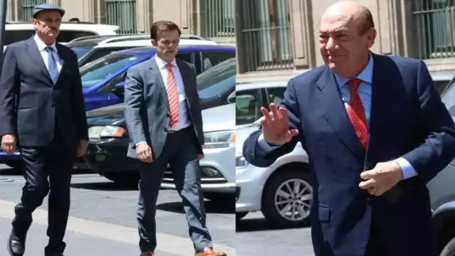 Empresarios mexicanos llegan a Palacio Nacional para reunión con AMLO