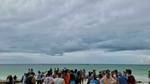 En redes sociales se ve a los extranjeros agrediendo a policías