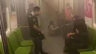 ¿Se quema el Metro? Reportan humo en la Línea 7