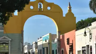 En un principio había 18 arcos en el primer cuadro de la ciudad de Mérida