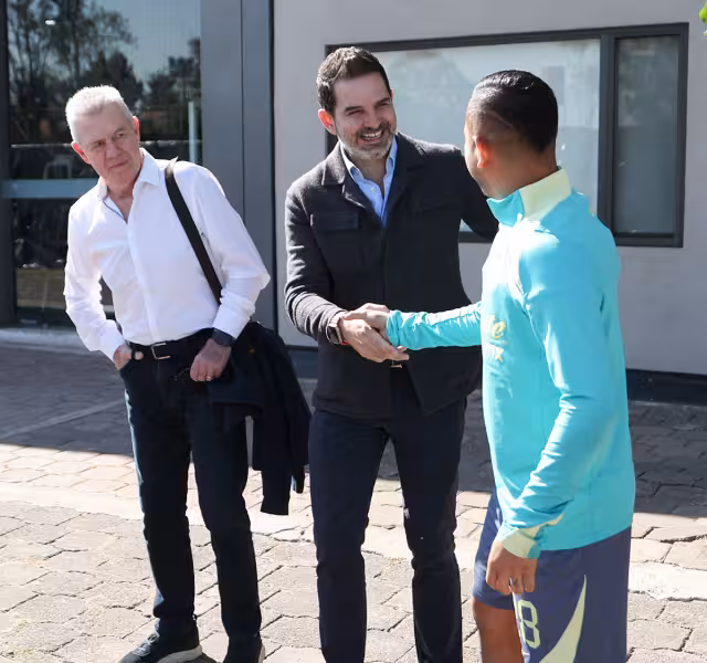 El Vasco visitó Coapa