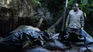 Denuncian públicamente contaminación de un cenote en Playa del Carmen