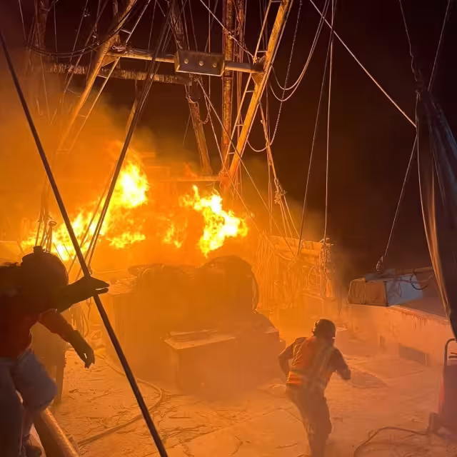 En menos de 24 horas ocurrieron dos incendios en el Puerto de Lerma.