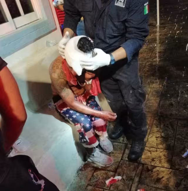 El joven fue trasladado a Mérida para ser atendido en el Hospital O'Horán