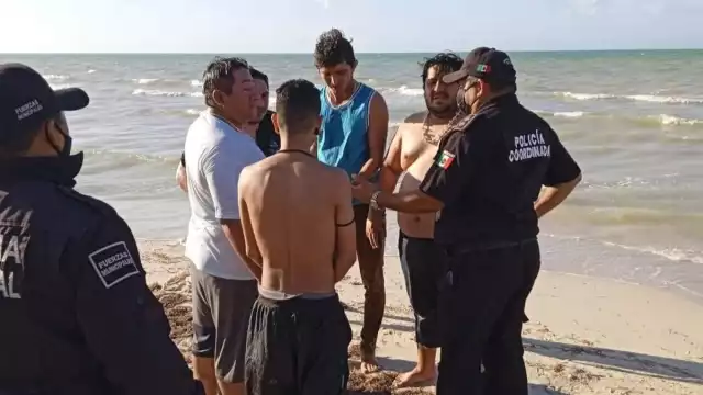 El hombre en estado etílico estuvo apunto de ahogarse
