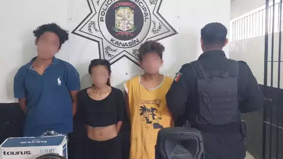 Los jóvenes habían robado en varias casas de la colonia Cerritos Mulchechén de Kanasín