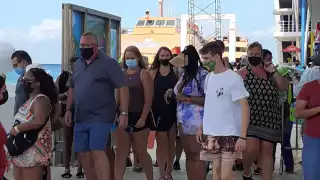 Se prevé en este día el arribo de más de cinco mil turistas a Cozumel