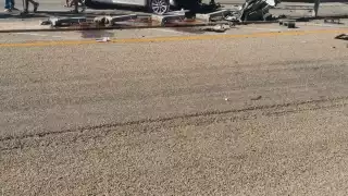 Los hechos ocurrieron  a las 15: 00 horas de la tarde, en la carretera federal Mérida- Campeche