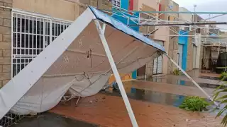 Se esperan lluvias puntuales torrenciales de 150.1 a 250.0 mm en las próximas 24 h sobre Campeche, Yucatán y Quintana Roo