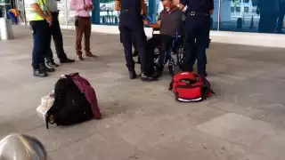 Al aeropuerto de Mérida llegó la ambulancia de la Secretaría de Seguridad Pública