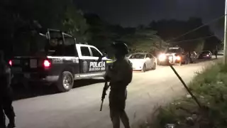 Debido al enfrentamiento se desplegó un fuerte operativo de diversos cuerpos de seguridad