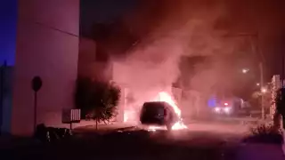 Los responsables huyeron del lugar