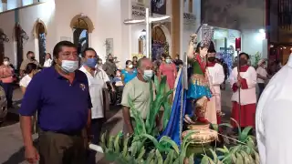 Las procesiones fueron canceladas por la pandemia