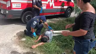 Los hechos ocurrieron poco después del mediodía de hoy en la colonia Santa Clara