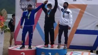 Los canoistas del Sur del Estado, Briseida Berenice Domínguez y Jorge Gustavo Gutiérrez Paz, cerraron su participación en la justa nacional con plata y bronce, respectivamente dentro de la categoría Sub 23.