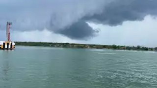 increíble 'Nube Cinturón' causa asombro y temor en Tamaulipas: VIDEO