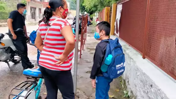 En Baca, Yucatán, se registró la asistencia de 213 alumnos a las aulas En Baca, Yucatán, se registró la asistencia de 213 alumnos a las aulas
