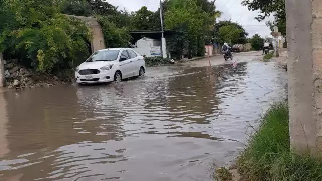 Las casas de cartón son las mas afectadas por el temporal