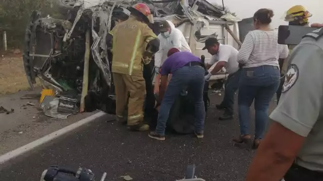 La mujer era originaría de Mérida y venía acompañada de su esposo
