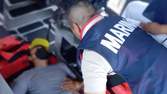 En tan sólo 15 días, la Marina ha evacuado a cuatro marineros que presentaban un infortunio