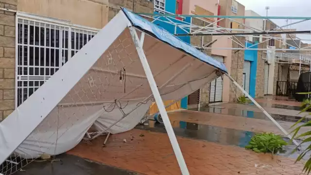 Se esperan lluvias puntuales torrenciales de 150.1 a 250.0 mm en las próximas 24 h sobre Campeche, Yucatán y Quintana Roo