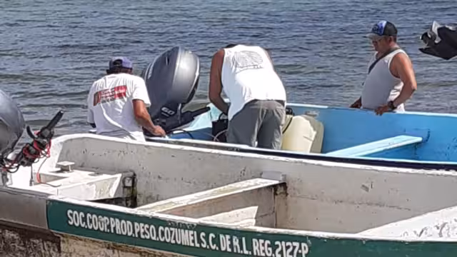 La Capitanía de Puerto amaneció con bandera roja y las bandas de atraque del muelle fiscal se vieron vacías