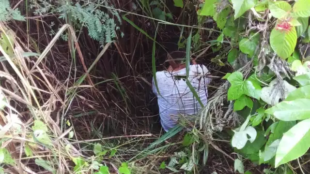 El hombre solamente se encontraba ebrio