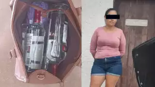¡Se cancela la fiesta! Detienen a mujer en Campeche por intentar llevarse licor sin pagar  