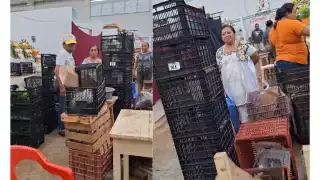 Denuncian abuso de poder en Hecelchakán: Desalojan a vendedora para favorecer a esposa de policía