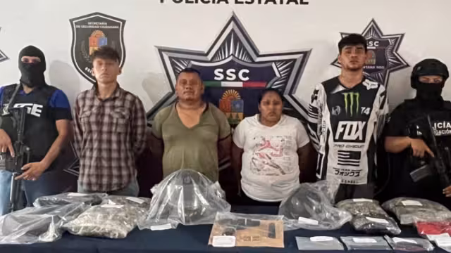 Los detenidos quedarán a disposición de la FGE