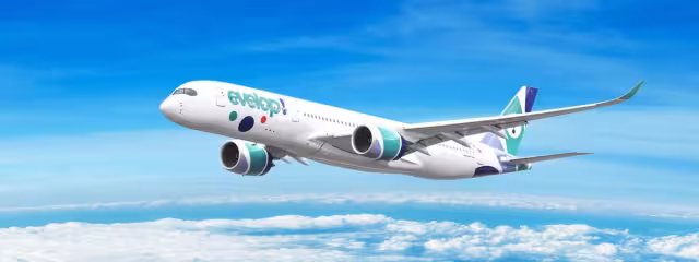 Evelop retoma su vuelo Cancún-España