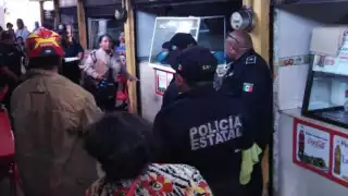 Colapsa techo del mercado de Izamal; hay tres mujeres heridas