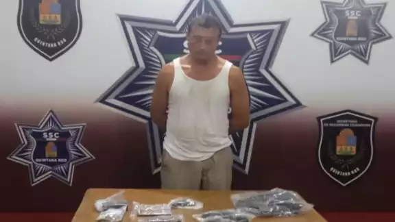 El hombre quedó a disposición de la FGE Quintana Roo El hombre quedó a disposición de la FGE Quintana Roo