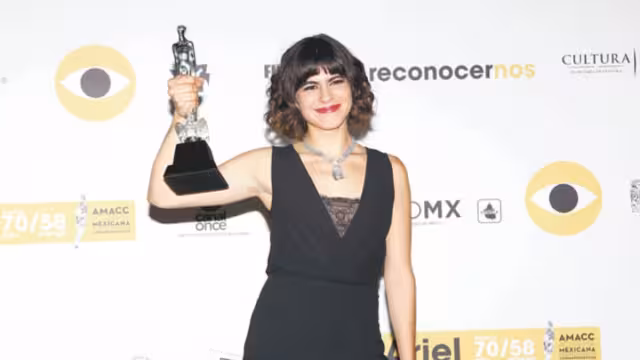 Sofía Espinosa ganó el Premio Ariel a Mejor Actriz con la película 'Gloria'