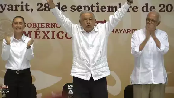 Andrés Manuel López Obrador, presidente de México (Centro) Andrés Manuel López Obrador, presidente de México (Centro)