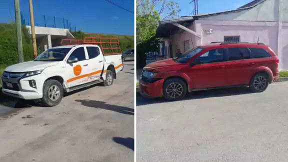 El accidente ocurrió a las 07:45 horas cuando la Dodge Journey no realizó su alto obligatorio