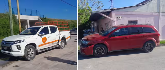 El accidente ocurrió a las 07:45 horas cuando la Dodge Journey no realizó su alto obligatorio