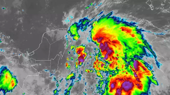 La Tormenta Tropical Helene provocará fuertes lluvias en la Península