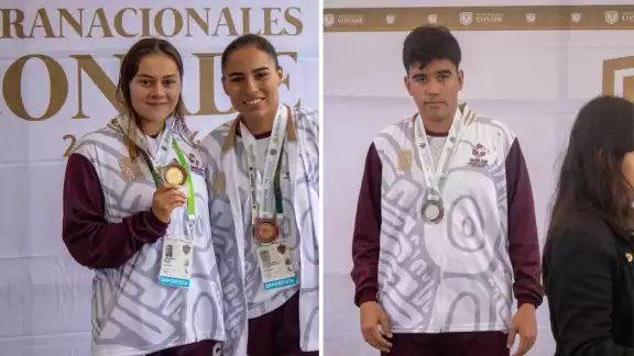 Silvana López Moreno ganó dos medallas de oro en 400 metros libres y 100 metros dorso femenil clase S10 Silvana López Moreno ganó dos medallas de oro en 400 metros libres y 100 metros dorso femenil clase S10