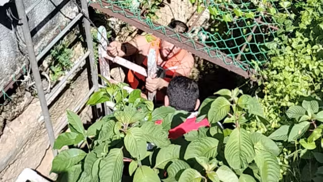 El visitante ingresó por un área prohibida y después se desorientó.