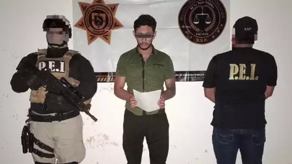 El hombre quedará a disposición de la FGE Yucatán