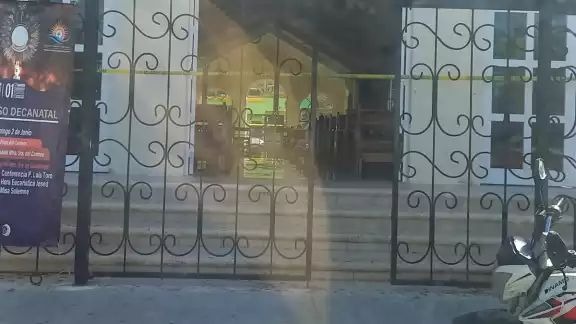 El hombre fue hallado sin vida dentro de la iglesia