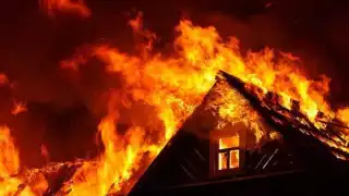   Mujer embarazada muere tras el incendio de su casa   en Coahuila