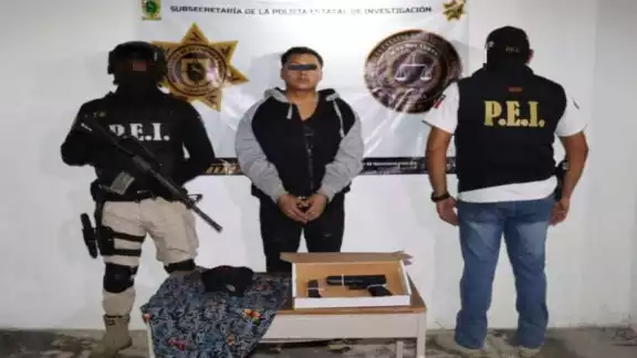 El joven fue detenido por la SSP Yucatán El joven fue detenido por la SSP Yucatán