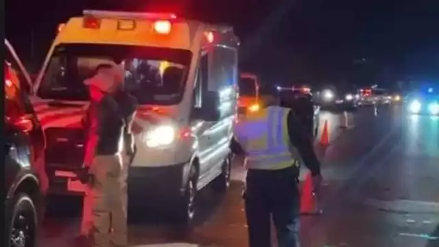 El hombre chocó contra un muro de contención en el Periférico de Mérida