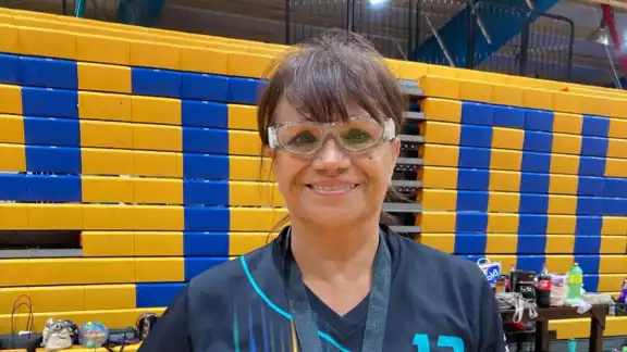 María de los Dolores Velasco García compartió en entrevista su pasión por el cachibol