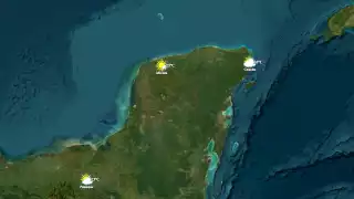 Vigilan posible zona de baja presión  en el Mar Caribe, ¿Se formará el Ciclón Tropical Sara?