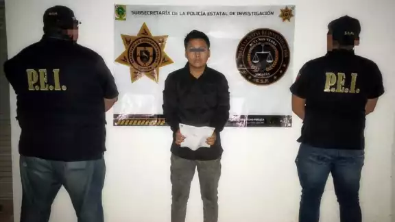 El joven detenido quedará a disposición de la FGE Yucatán El joven detenido quedará a disposición de la FGE Yucatán