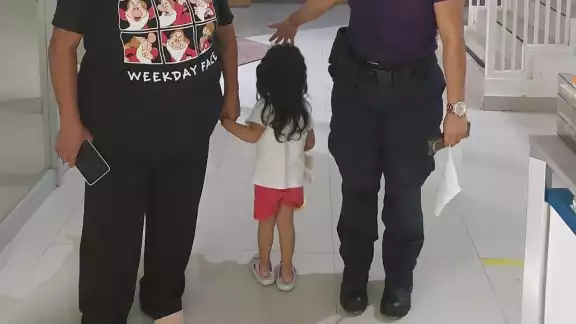 La menor quedó en resguardo del DIF La menor quedó en resguardo del DIF