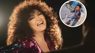 El momento se viralizó y llego a Amanda Miguel. Foto: Especial